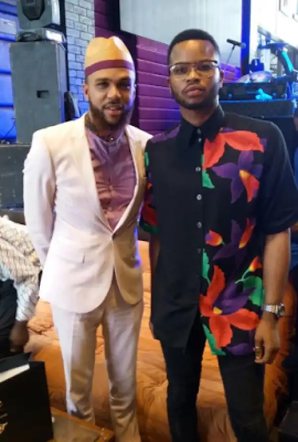 Jidenna styled In Kaftan By P.O.C creative director, Papa Omisore